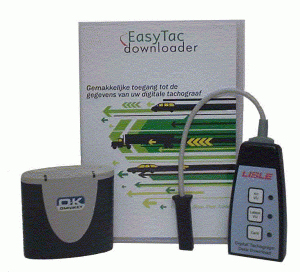 Software Scarico Cronotachigrafo Easytac + Lettore di Smart Card Verticale Omnikey 3121 + Unità Digidown-0