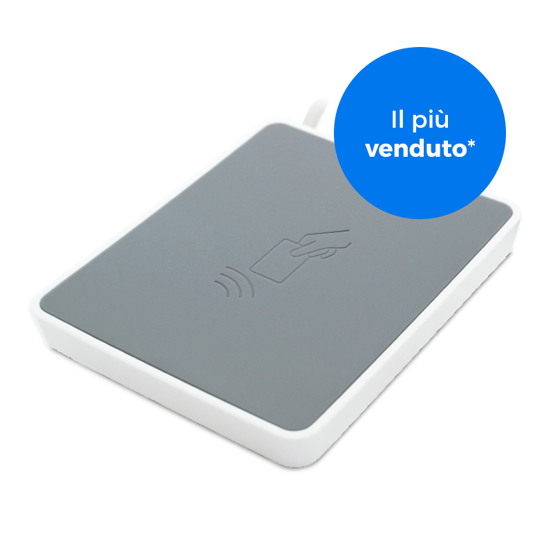 Internavigare uTrust 3700F - USB-A - Lettore RFID e NFC per Carta  d'identità Elettronica CIE 3.0 per accedere a ANPR, INPS, INAIL, Agenzia  Entrate e siti della P.A. : : Fai da