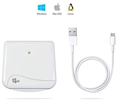 Lettore di card Bit4id miniLector Evo USB 2.0 per firma digitale, lettura  Tessera sanitaria, creazione SPID, accesso ai siti della pubblica